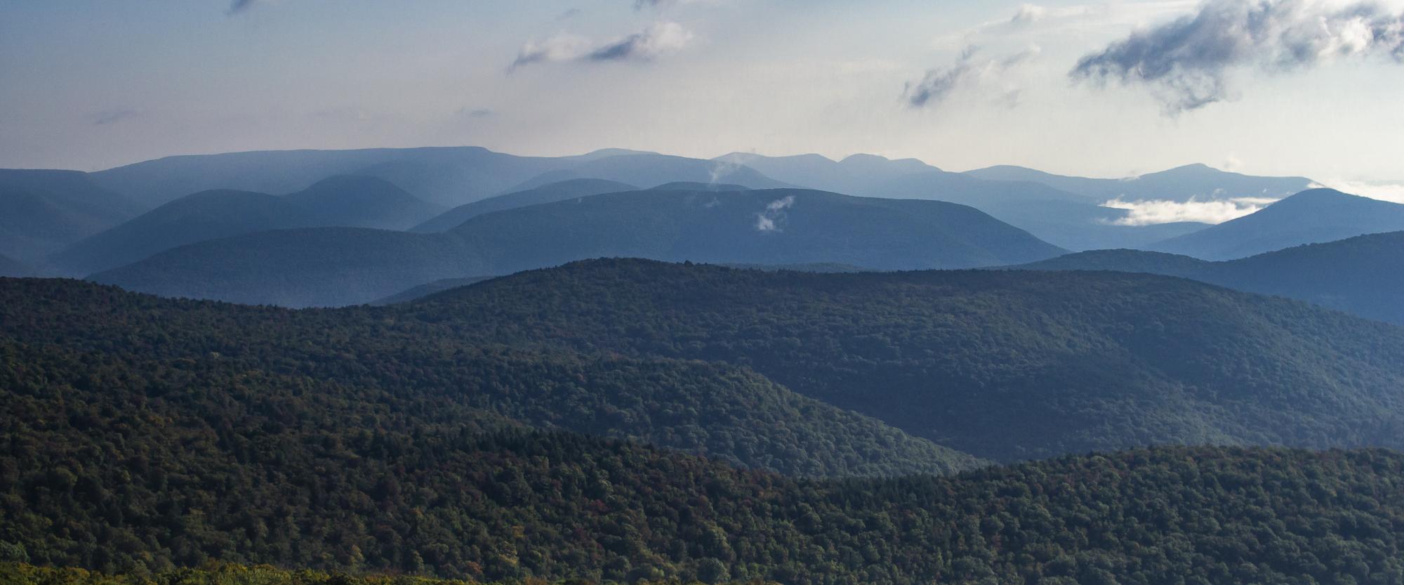 View from the Catskill's Giant Ledge. Photo by Steve Aaron Photography.