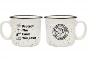 Protect The Land You Love Mug - White